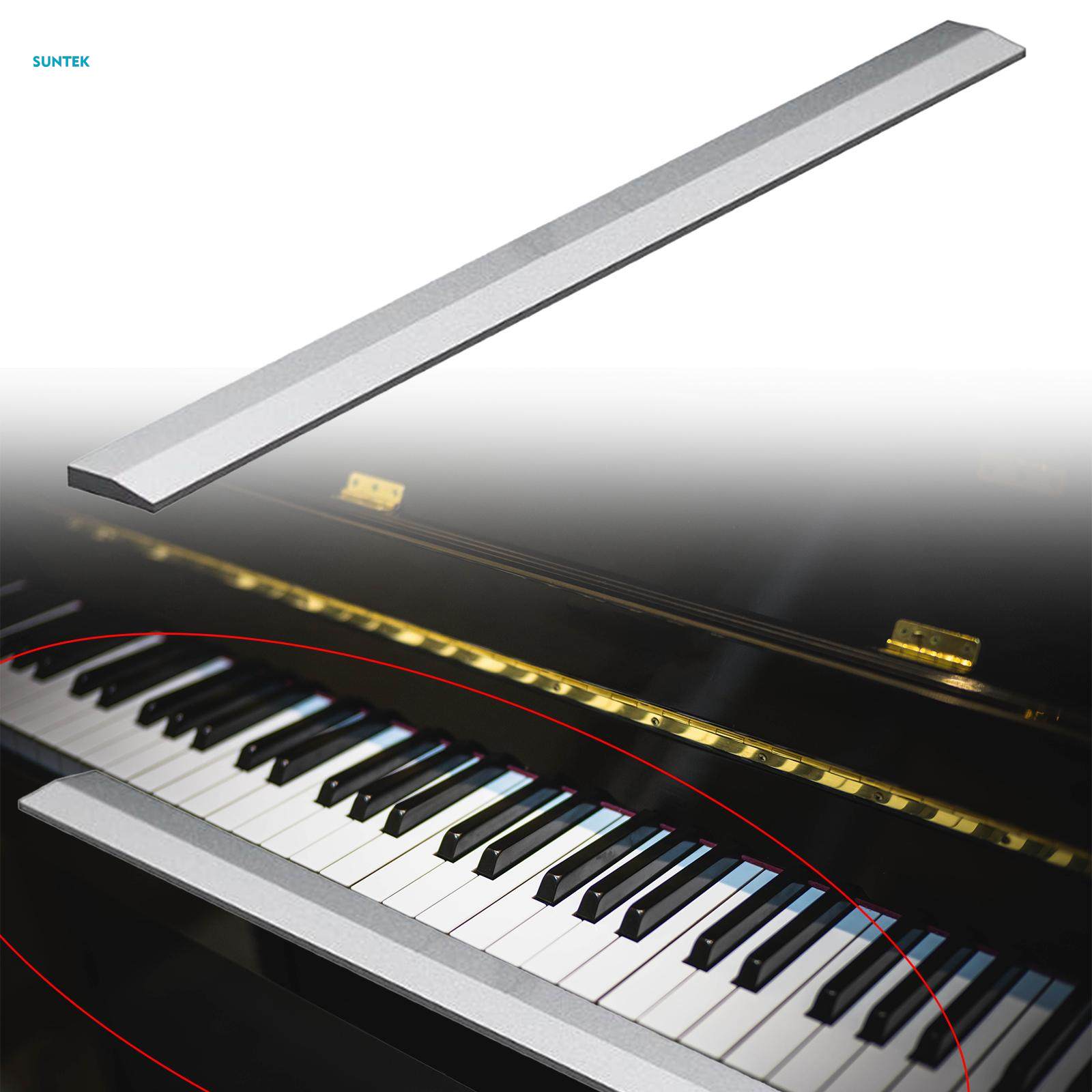 Piano Key Measuring Tool, Piano Key Leveling Ruler, Metal Portable Measuring 15" Tuning Piano Tuner Ruler for Daily Use. 