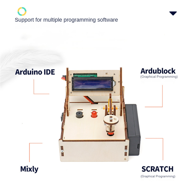 Morse Code Smart Telegraph Kit with U+ Program Card for R3 Creator Programming Development Boards. 