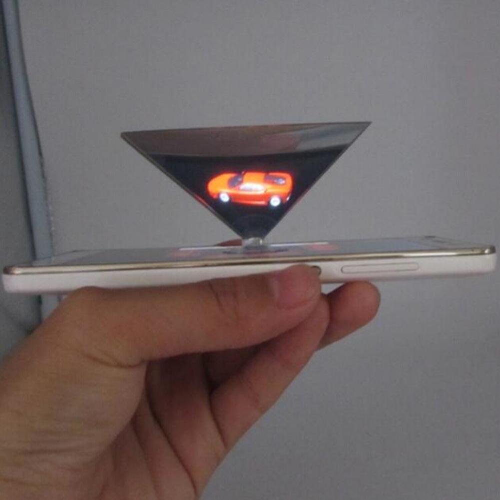 ALLOET Mobile Phone 3D Hologram Projector Display Advertise Holo Box Tablet Showcase Holographic Fil. 