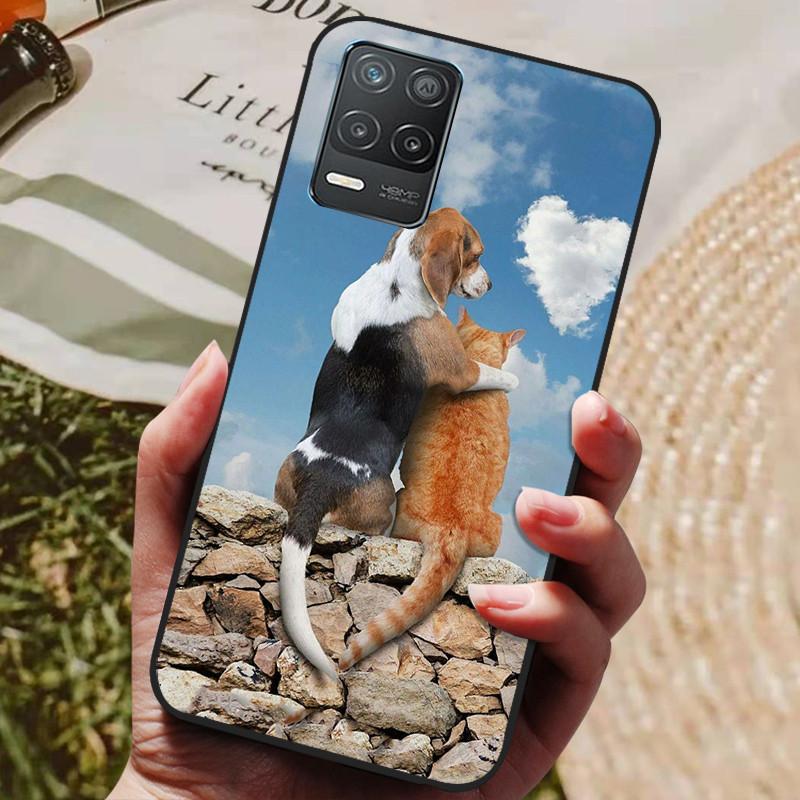 For realme narzo 30 5G Case Silicon Back Cover Phone Case for Realmi Realme Narzo 30 8 5G Cases Soft bumper coque Realme 8 5G. 