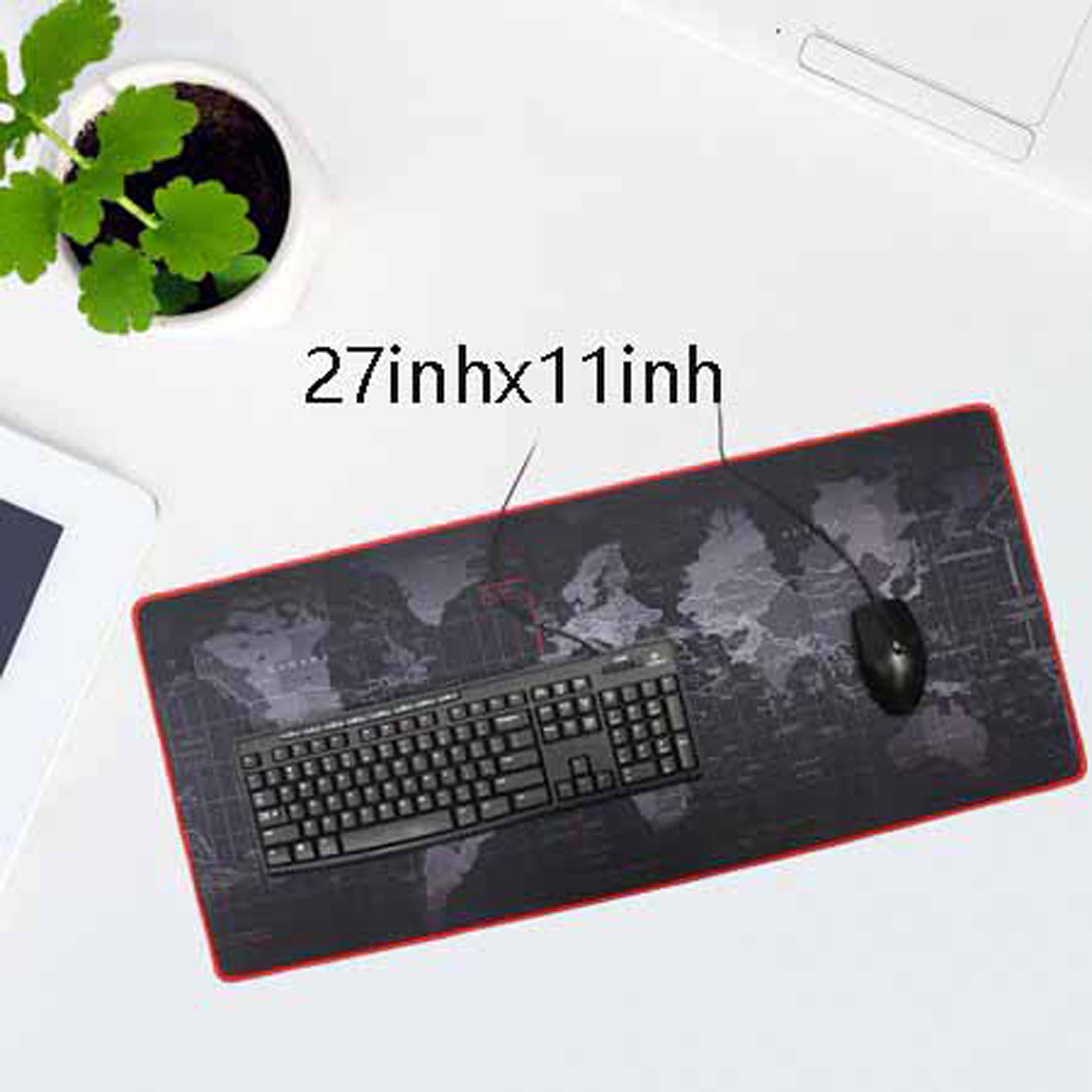 Gaming Mouse Pad WORLD MAP (BIG SIZE) 27inh/11inh. 