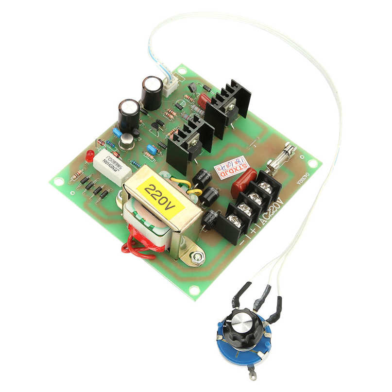 DC Motor Speeding Controller 220V 750W Variable Speed ​​Controller Governor Electric. 