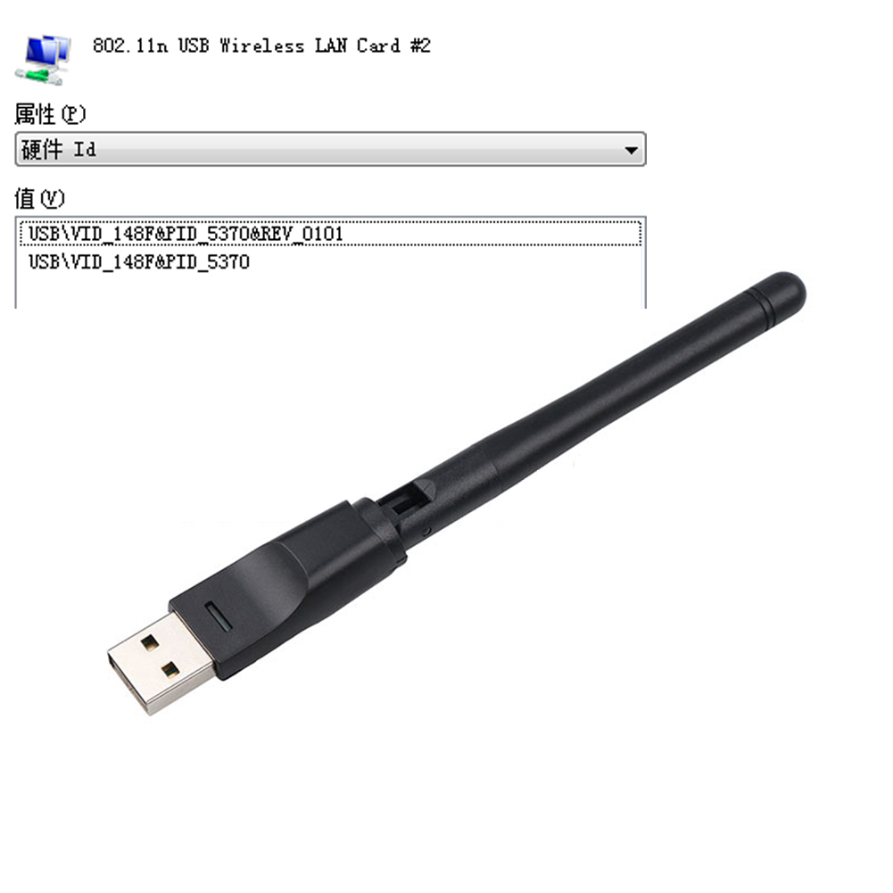 Creacube RT5370 Chip 2.4GHz 150Mbps Wireless USB WiFi Adapter Wifi Antenna Network Card WiFi Receiver For PC For Android TV Box. 