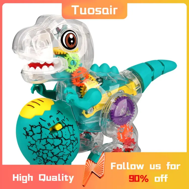 Musical store dinosaur toy