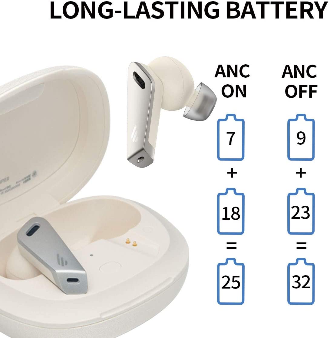 Edifier NB2 Pro True Wireless Earbuds With Active Noise Cancelation. 