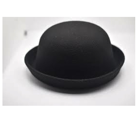 Bowler Hat Colour: BBlue Synthetic Dhoom 3 Bowler Felt Round Hat For Menlue Material: Felt Ideal for Party and Casual.. 