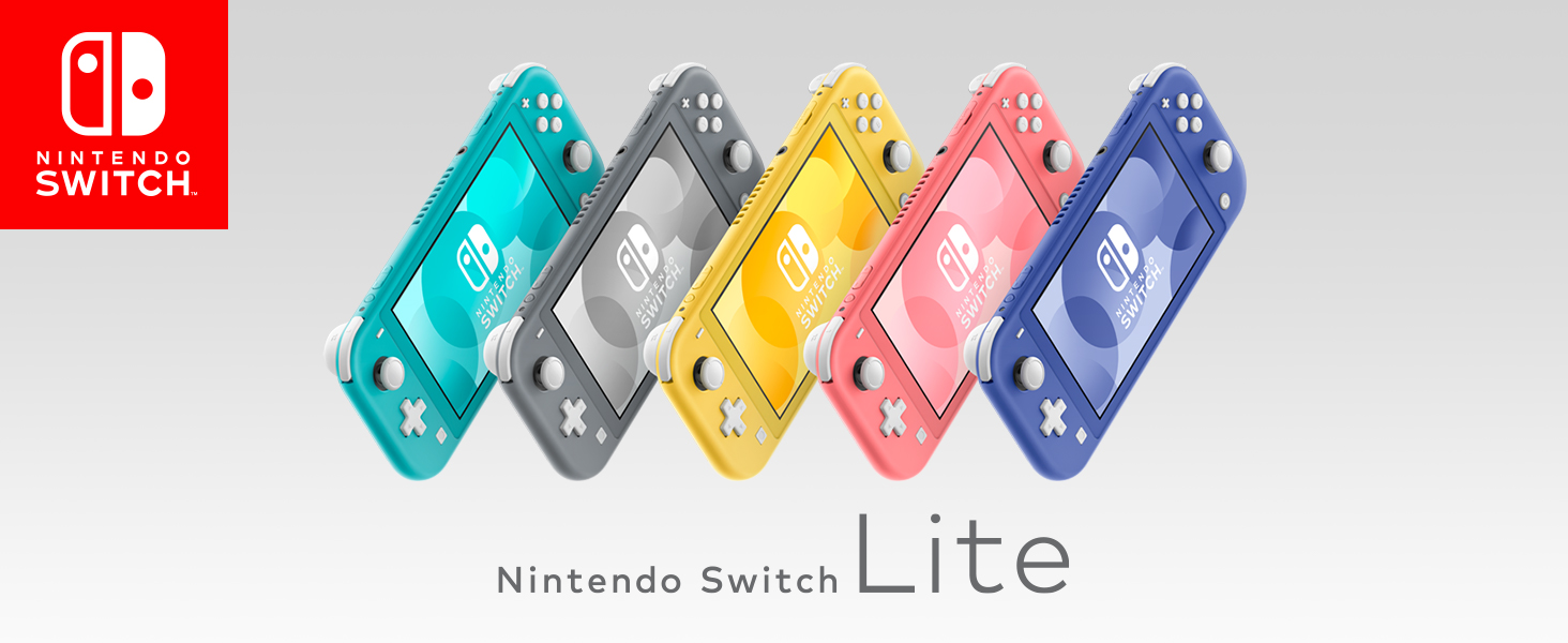 Switch Lite Game Console Coral Pink. 