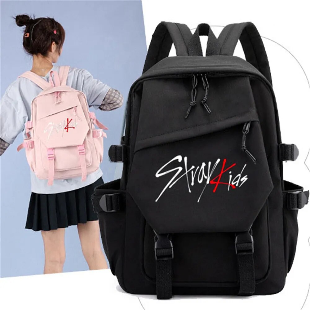 Skz Stray Kids Backpacks STRAY KIDS SKZ 5'CLOCK MD