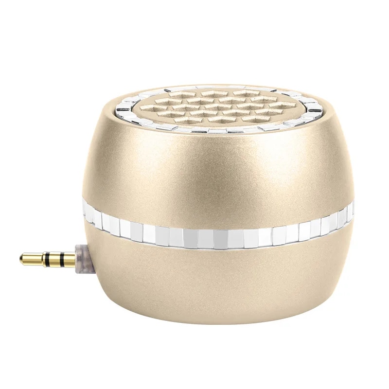 Portable Wireless Speaker Phone External Speaker Universal 3.5mm Jack Mini Sound Box For Smartphone Tablet Laptop MP3 MP4. 