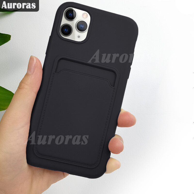 For OPPO A18 Phone case Card Slot Card Silica Gel Soft Holder Wallet Case For OPPO A18 4G Cover Casing HP. 