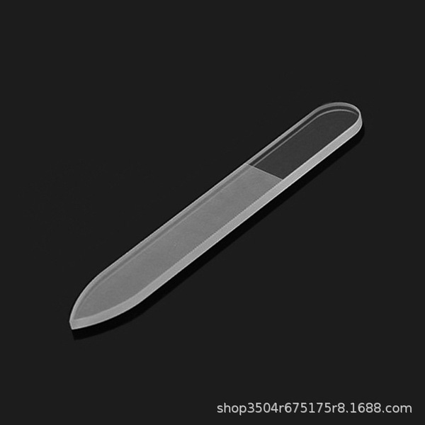 Nano Glass Nail Files Buffer Crystal Transparent Sanding Polishing Grinding Nail Block Durable Pedicure File Nail Art Tool. 
