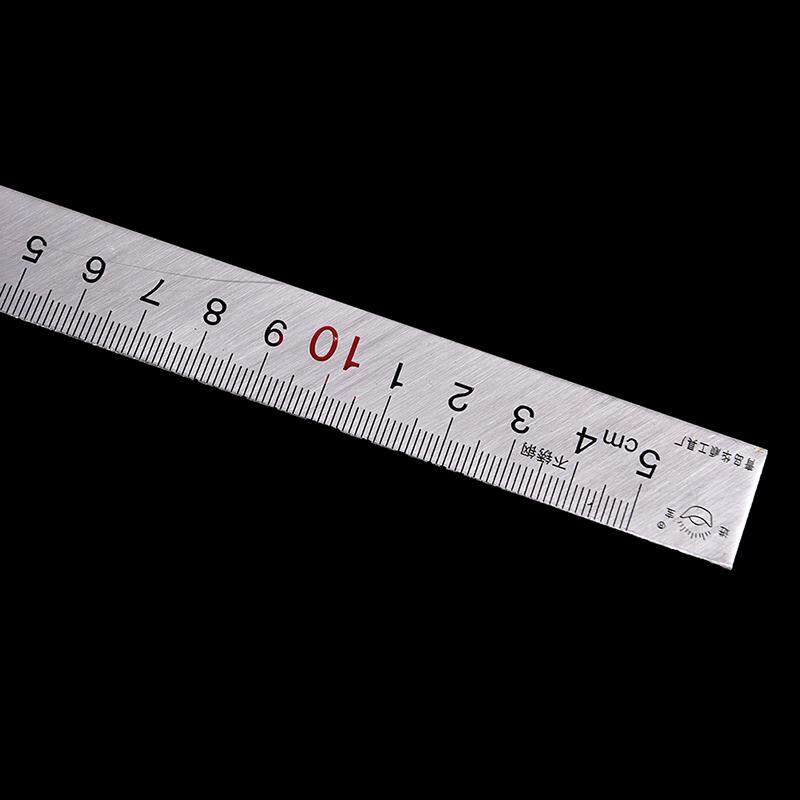 Stainless Steel 15x30cm 90 Degree Angle Metric Try Mitre Square Ruler Scale. 