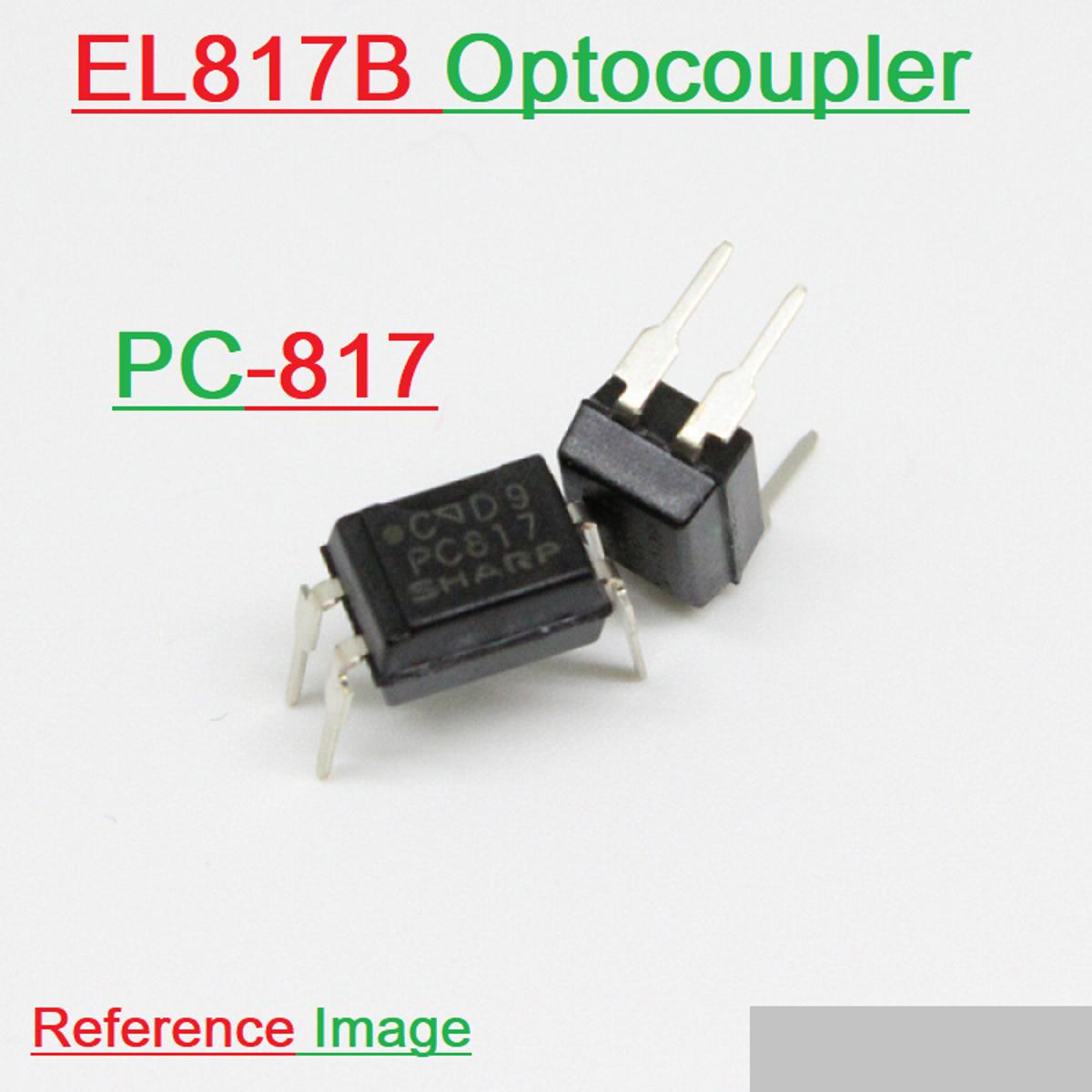 5Pcs- 817 PC817 EL817B EL817 LTV817 PC DIP-4 4Pin Leads Optocoupler Relay Driver IC Photocoupler IC For Opto-Isolators