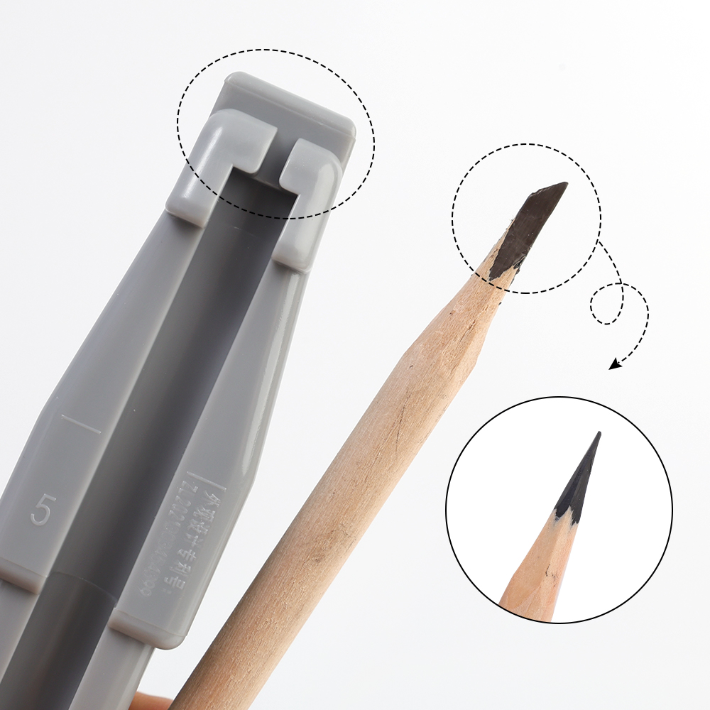 Eyebrow Pencil Sharpener 2 in 1 Duckbill-Shape Eyebrow Sharpener Auxiliary Tool Peel Off Brow Pencil for Sharpening Brow Pen Tip. 