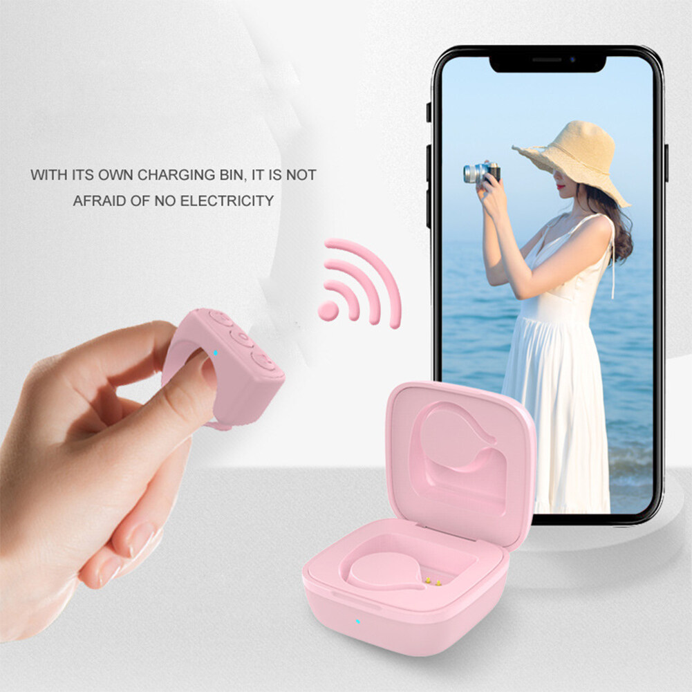 Tiktok Control Ring Fingertip Flipping Video Controller. 