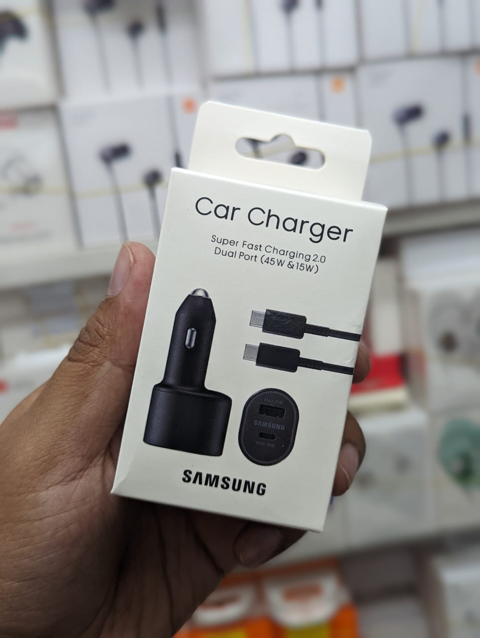 For Samsung Galaxy S22 Ultra S21 Ultra 45W USB C PD and 15W USB Port Samsung 60W Dual USB Car Charger 45W+15W QC4.0 3.0 Fast Charging PD Adapter For Galaxy S22 S20 S21 Ultra Note 20 Z Fold 2 3 5G. 