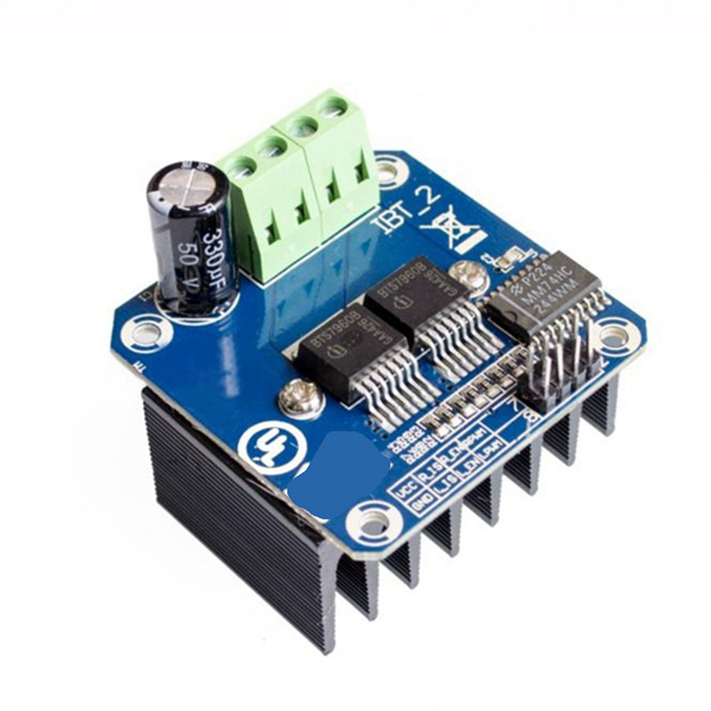 2X Smart Power Motor Driver Module BTS7960 43A Car Current Diagnostic. 