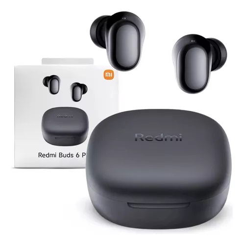 Xiaomi Redmi Buds 6 Play | 10mm Dynamic Driver | AI Noise Reduction | Up to 36-Hour Battery Life | Bluetooth® 5.4 | Touch Control - Global Version - (Black). 
