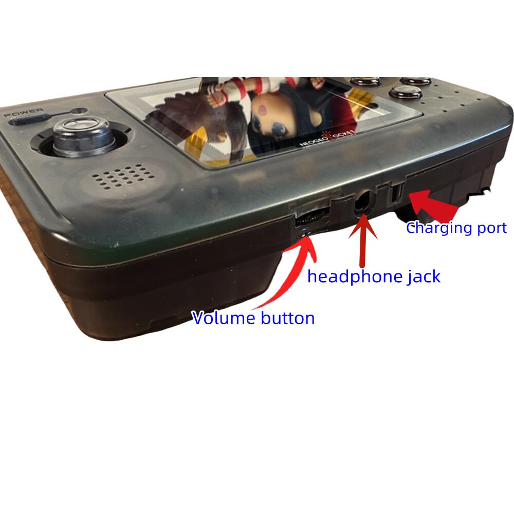 2024 LCL-NGP Handheld NGPC Game Console for Retro Gaming Portable Classic Video Game Players with TF Cartridge. 