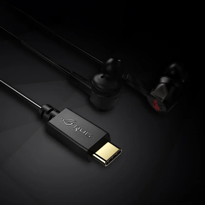 Asus Rog Cetra II RGB Noise Reduction Wired Delay Free Gaming Earphones With Usb-C Aura Synchronized Lighting For Pc/Nintendo. 