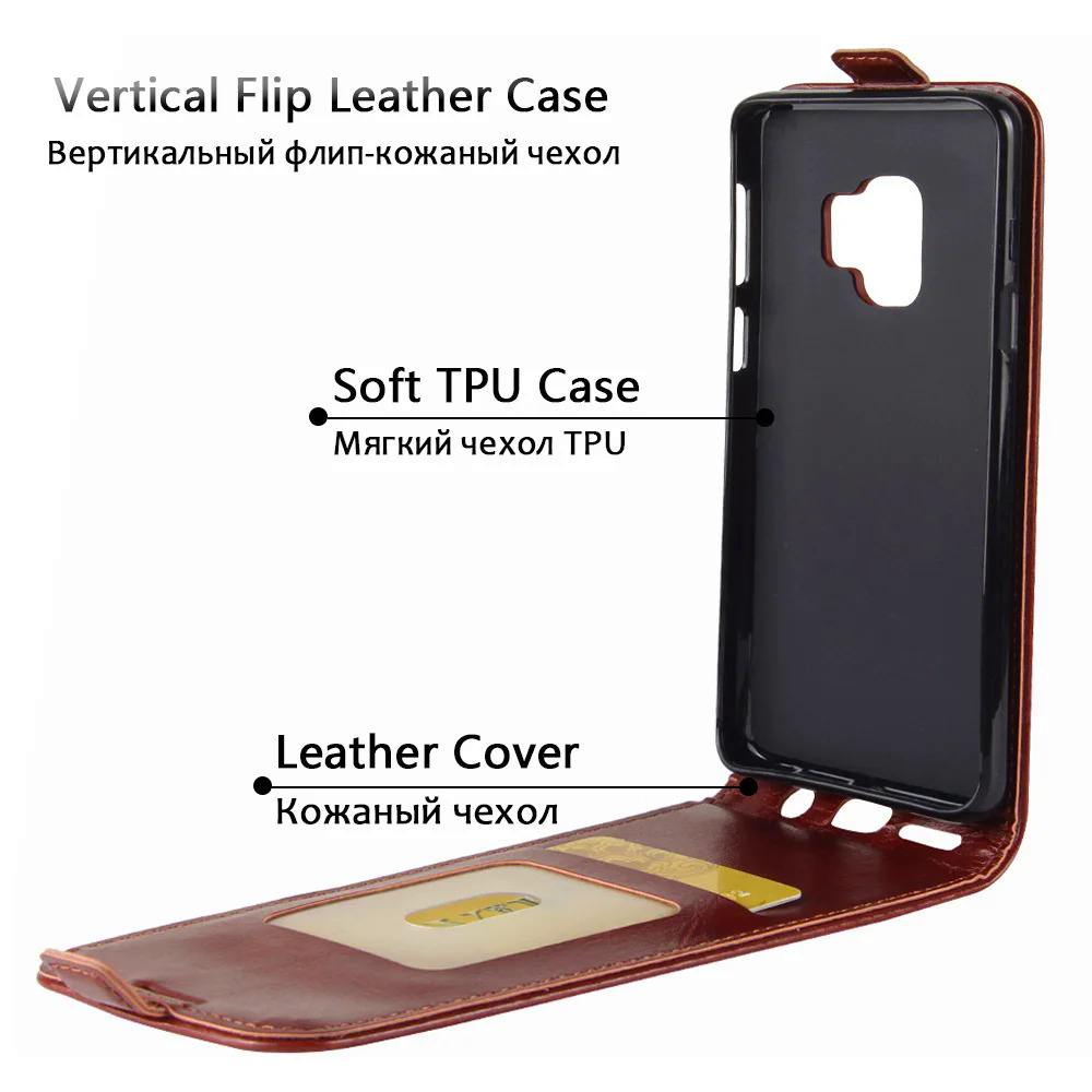 【Buried Buzie】Luxury Leather Vertical Flip Case For iPhone 15 14 12 Mini 13 11 Pro Xs Max XR X 7 8 6 6S Plus SE 2020 Full Protect Cover Wallet. 