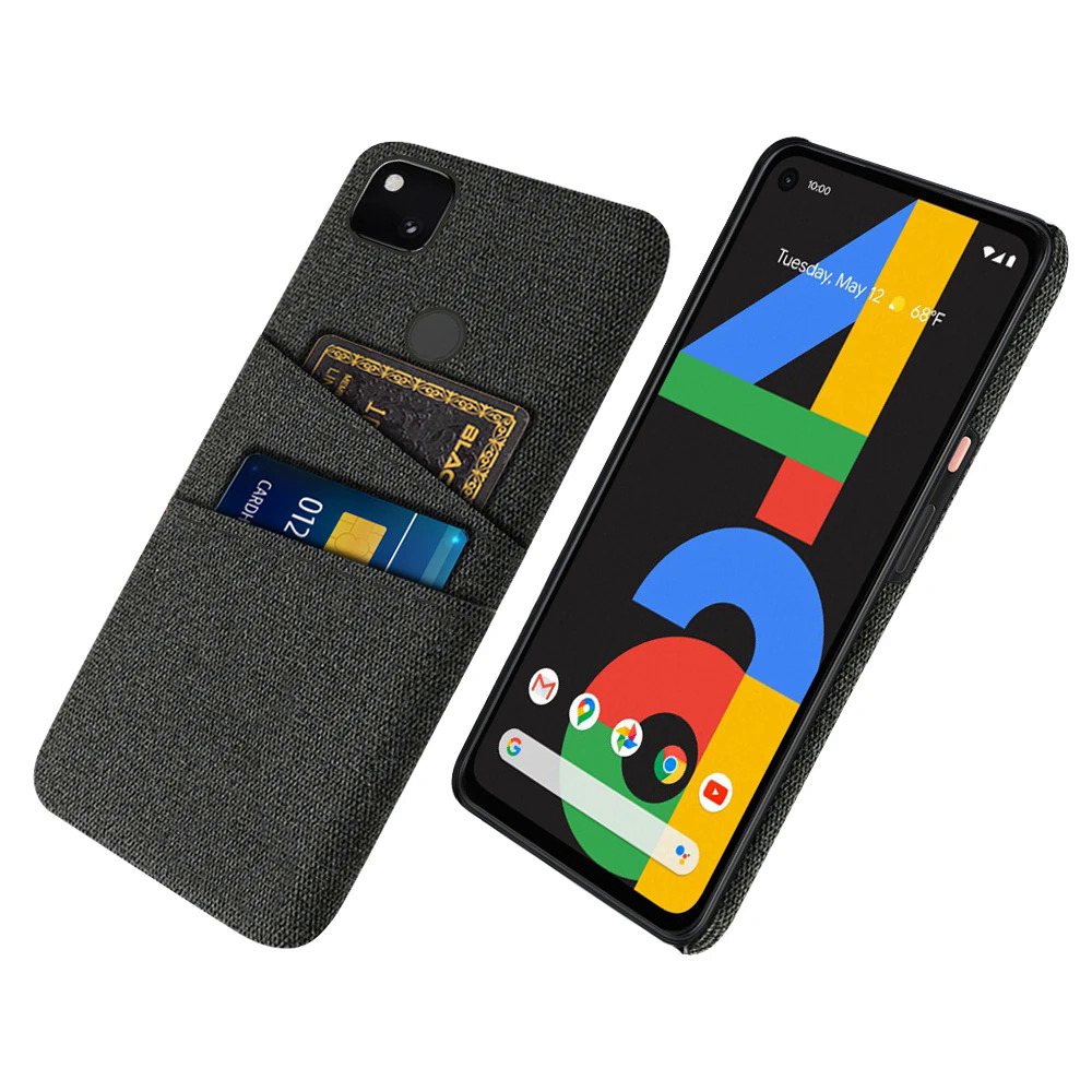 【Healer DingD】For Google Pixel 4A 4G 5A 5G 4XL 5 5XL 6 7 Funda Case For Google Pixel 4 A XL Dual Card Fabric Cloth Luxury Business Cover. 