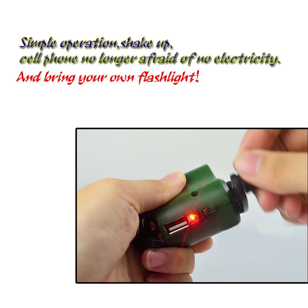 Free Shiping Usb Hand Crank Charger Manual Dynamo Mobile Emergency Phone Charger Dropshiping Wholesale. 