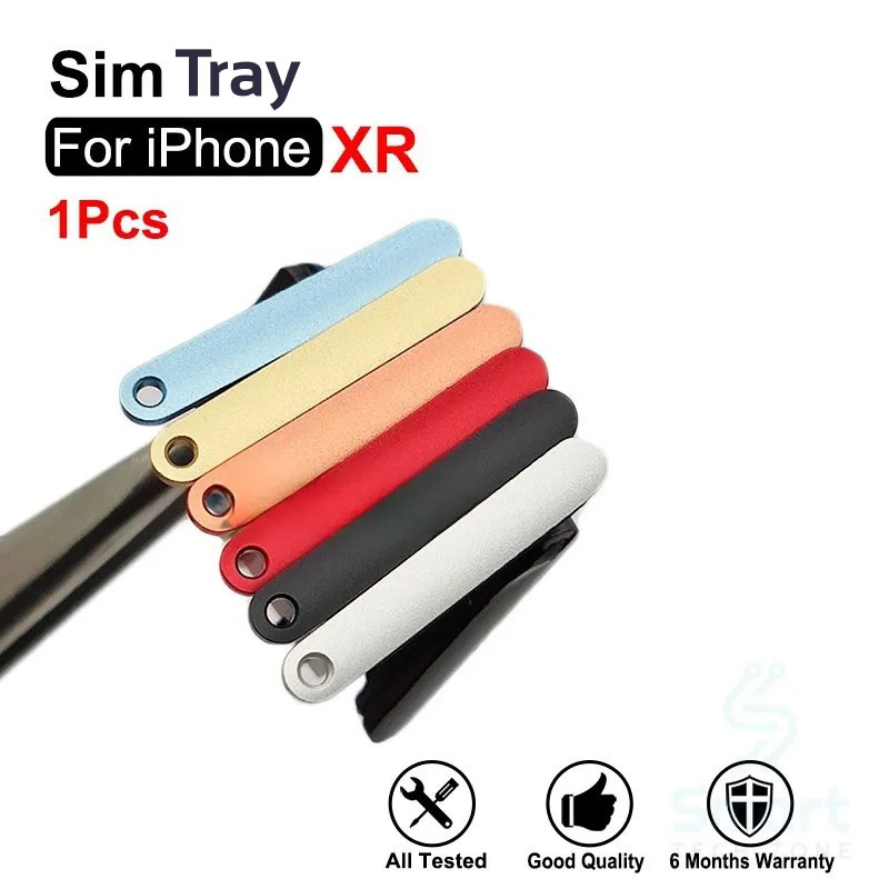 Dual and Single Sim Tray for Apple iPhone XR-All Colors Available. 