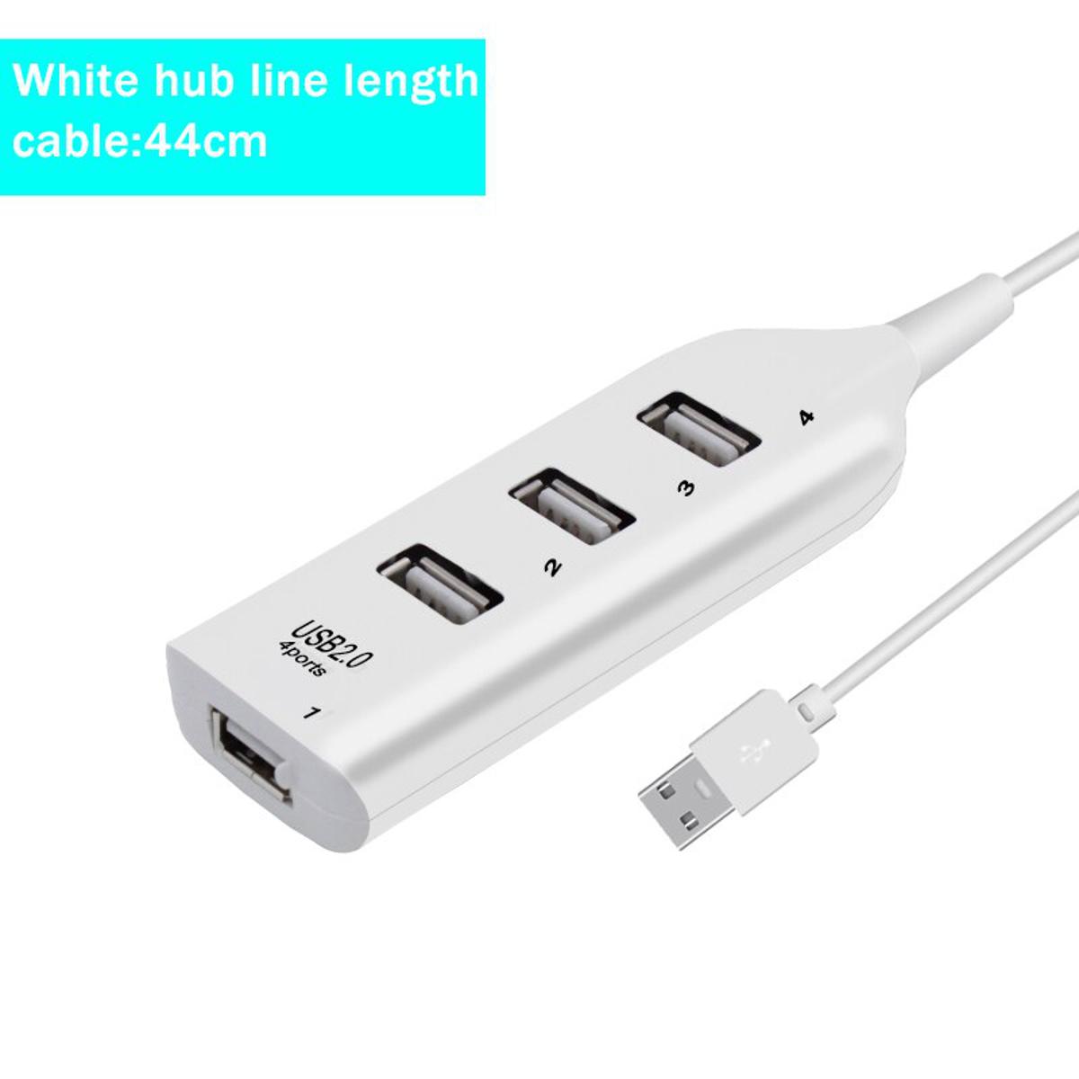 【VisioN Shop】USB Hub 2.0 Hub 4 Hub USB Splitter Hub Multiple Expander 2.0 USB Hub for Desktop Laptop PC Computer Accessories