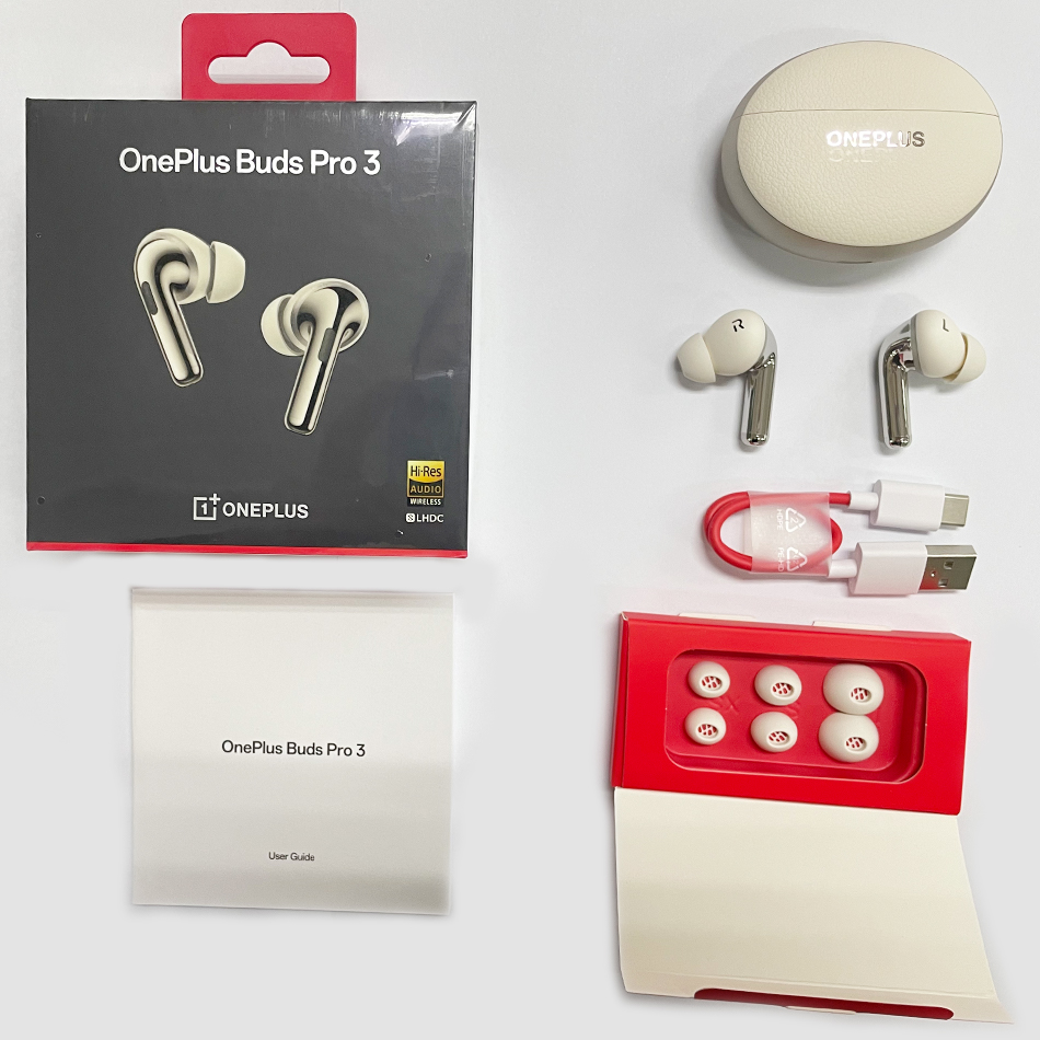 Global Version Oneplus Buds Pro 3 True Wireless Earphone 50dB Active Noise Cancelling TWS Earphone Bluetooth 5.4 IP55 Earbuds. 
