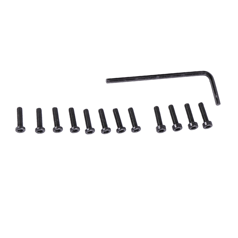 for Raspberry Pi 4 Case-4 x radiator
4 x set of mounting screws-black. 