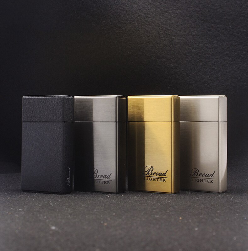Gas Refillable Broad Band Hitting Lighter Smoking Gadget for Men by Dhaka Shopping Zone Combining Quality Utility & Style in One. 
