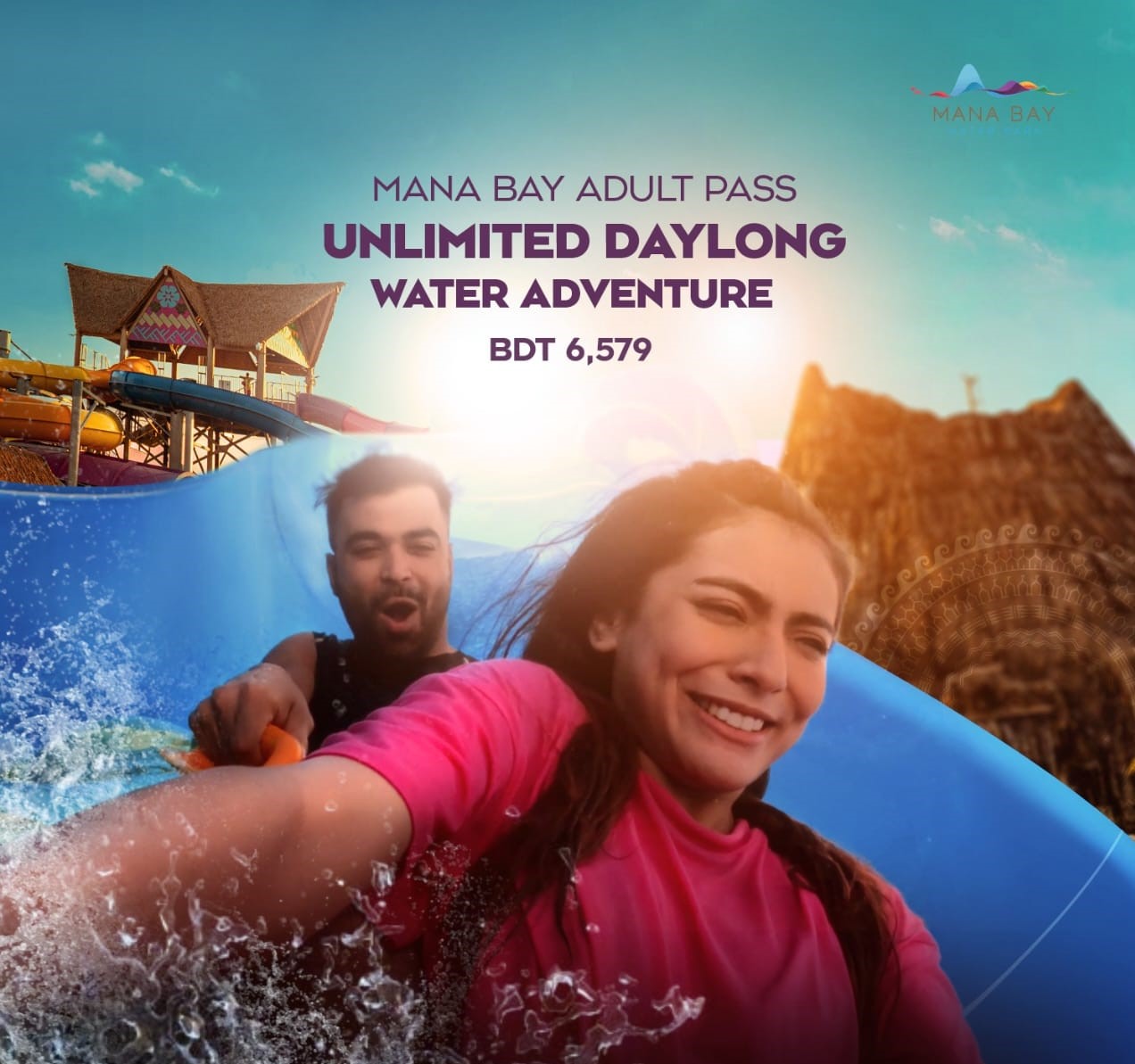 MANA BAY ADULT PASS  Unlock Unlimited Daylong Access to All 17 Rides and 4 Attractions