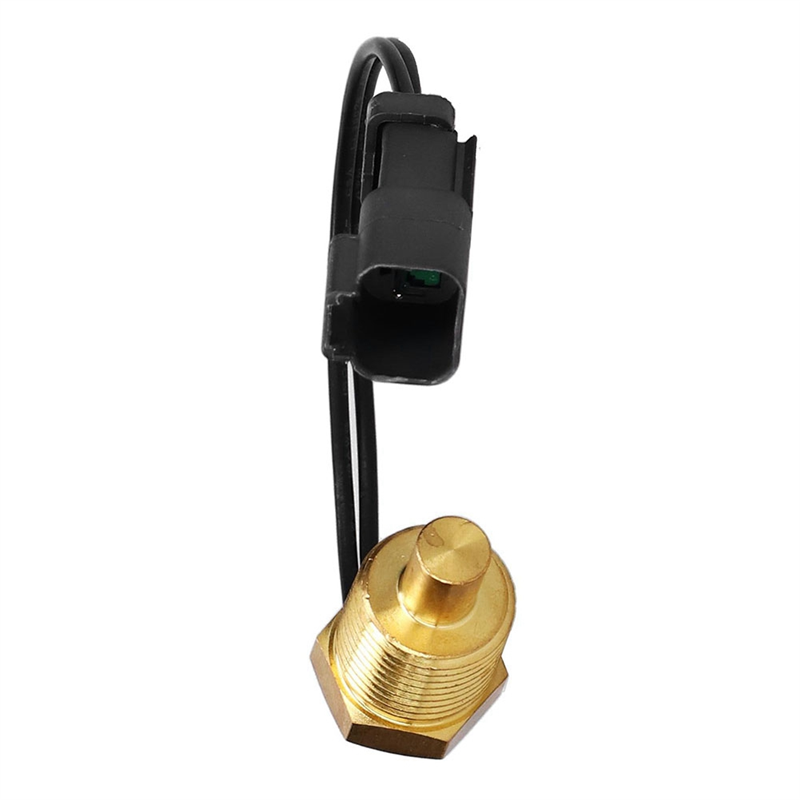 1 PCS Temperature Sensor Assembly Gold & Black 2443106 244-3106 for Caterpillar CAT 414E 416D 416E 416F 420D 420E 420F 422E 422F 424D. 