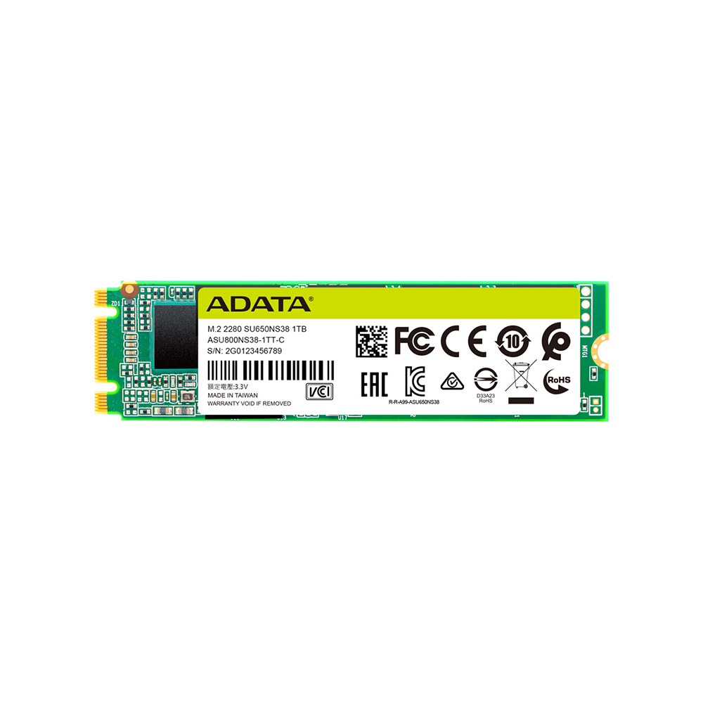 ADATA Ultimate SU650 240GB M.2 2280 SATA 6Gb/s Solid State Drive Up to 550MB/s Read Support Laptops and Desktops. 