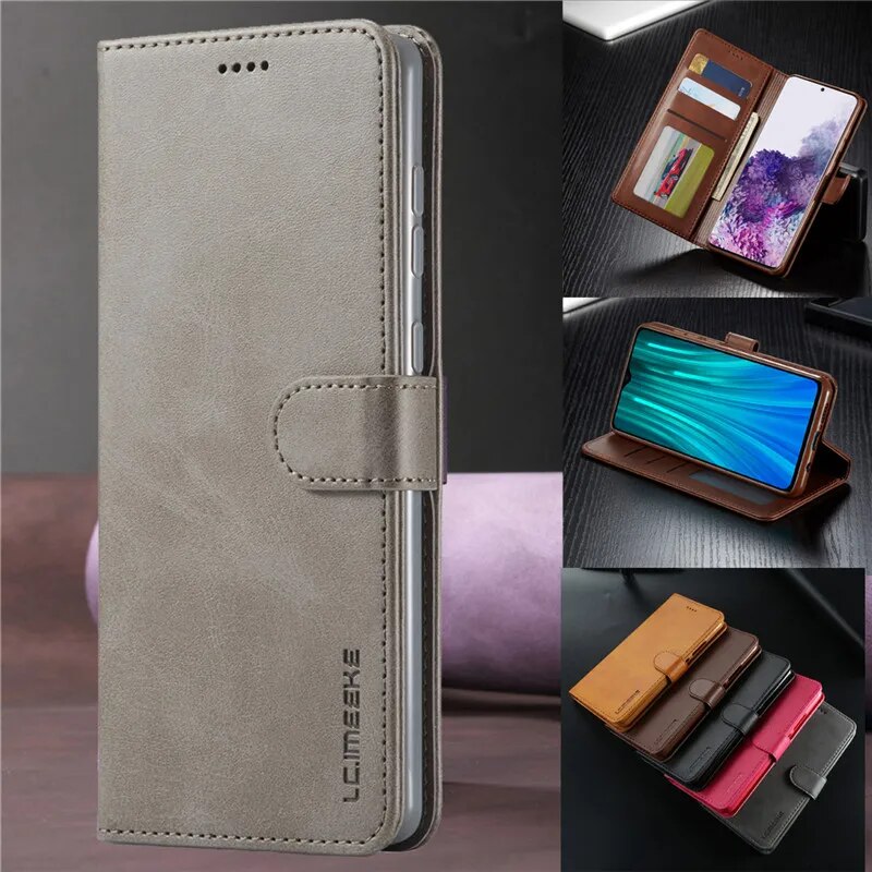 Redmi Note 4 Case Leather Wallet Flip Cover For Redmi Note 4X Phone Case With Stand Card Solt Cover Redmi Note4 Case
