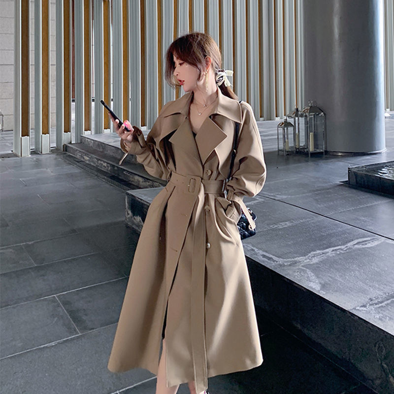 Long coat korean clearance fashion