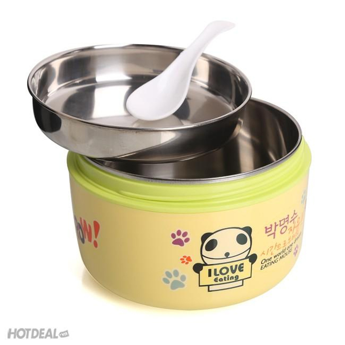 Hotpot Carry Lunch Box 1200 ml. Hot Case Lunch Box Tiffin 1200 Ml,2 Layer Insulated Tiffin Lunch Box 1200ML With Spoon. CD:550.. 
