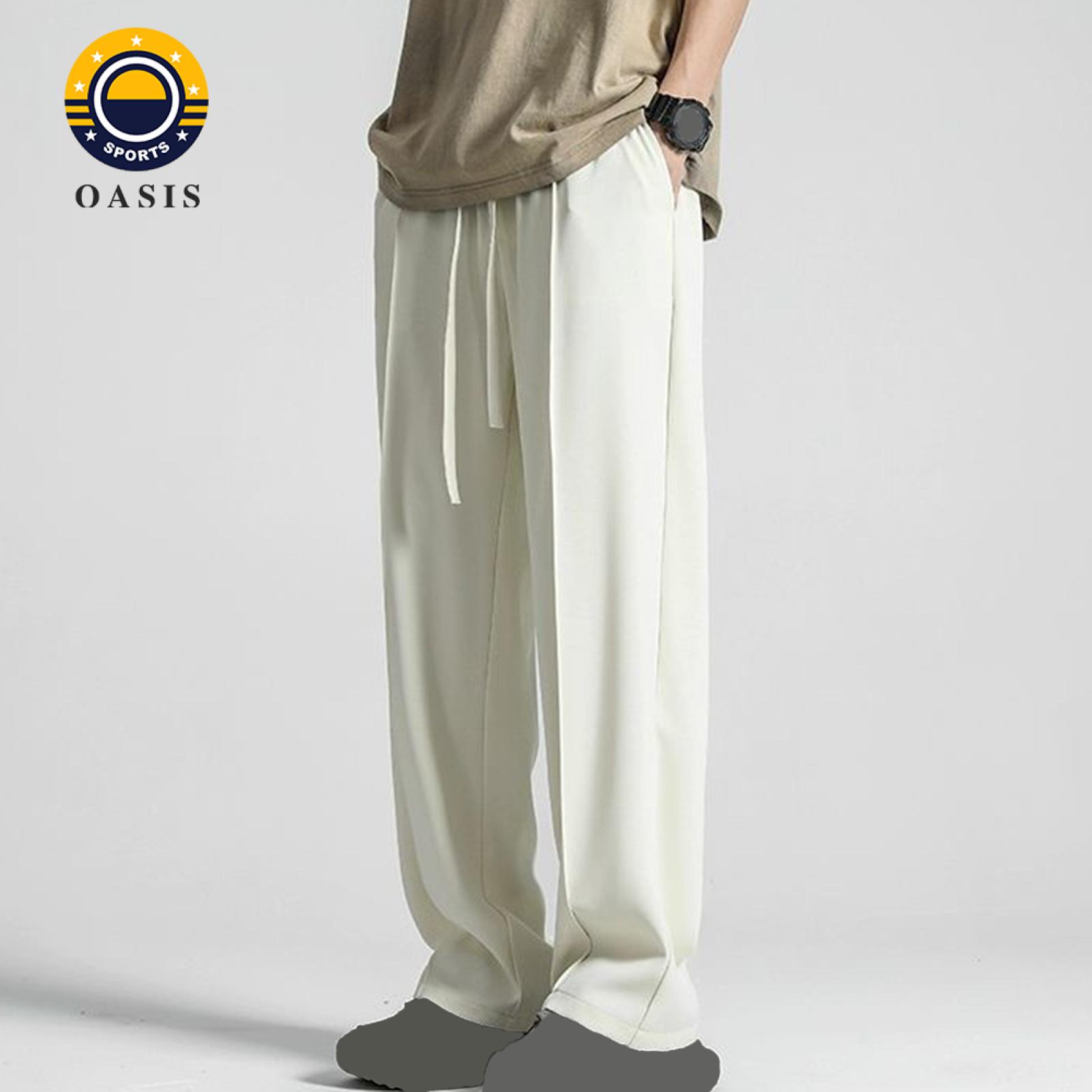 Palcomfy Glidepants For Men - Quick Dry Stretch Pull-On Pants With Pockets, Unisex Active Wear