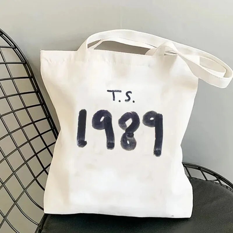 Midnight Tracklist Taylor Swift Music Graphic Aesthetics Tote Canvas Bag Shopping Bag Single Shoulder Reusable Tote Bag. 