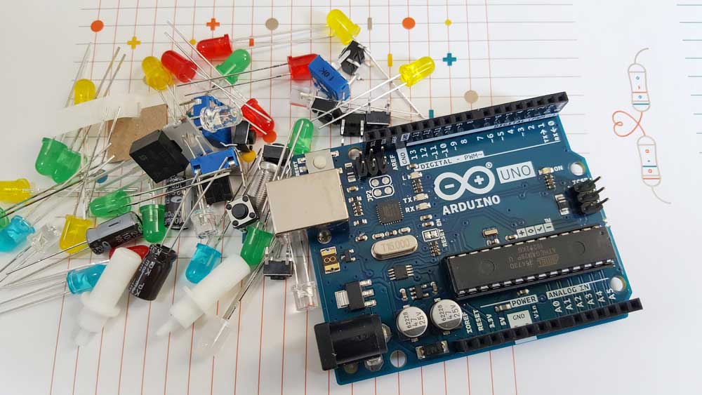 Arduino UNO R3 with Cable/ ATMEGA328P-PU For Student Project. 