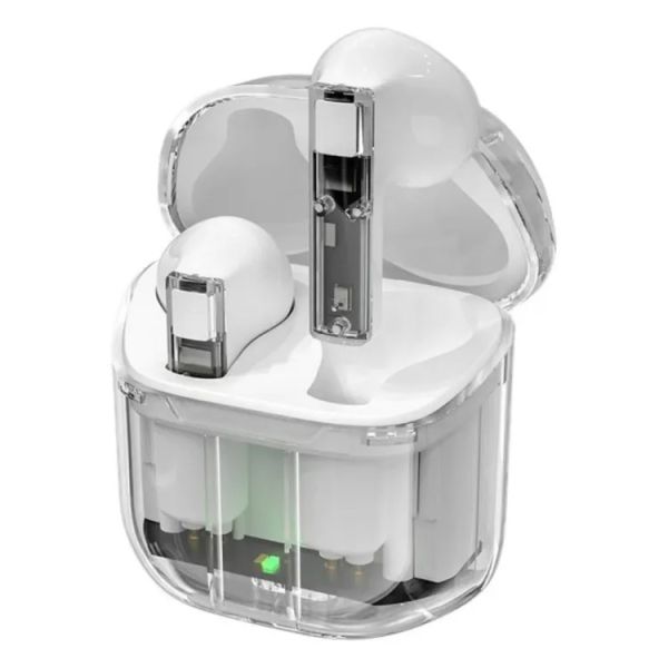P60 Pro TWS Wireless ANC Earbuds, Bluetooth Earphones with Touch Control, Compatible with iPhone and Android. 