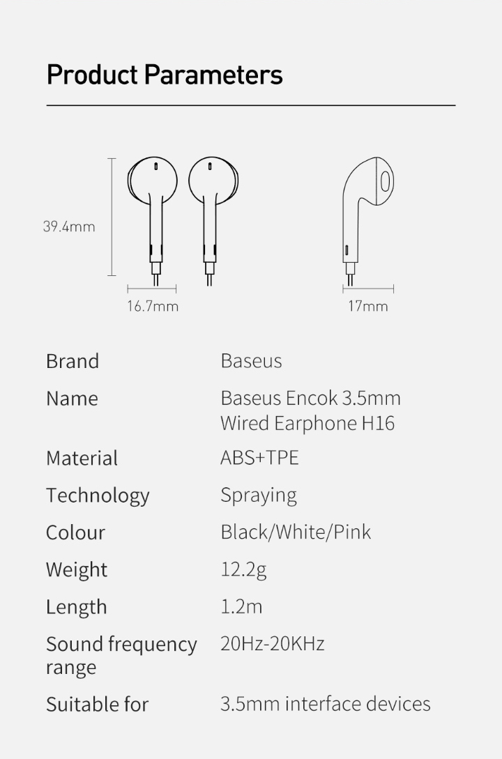 Baseus outlet encok h16