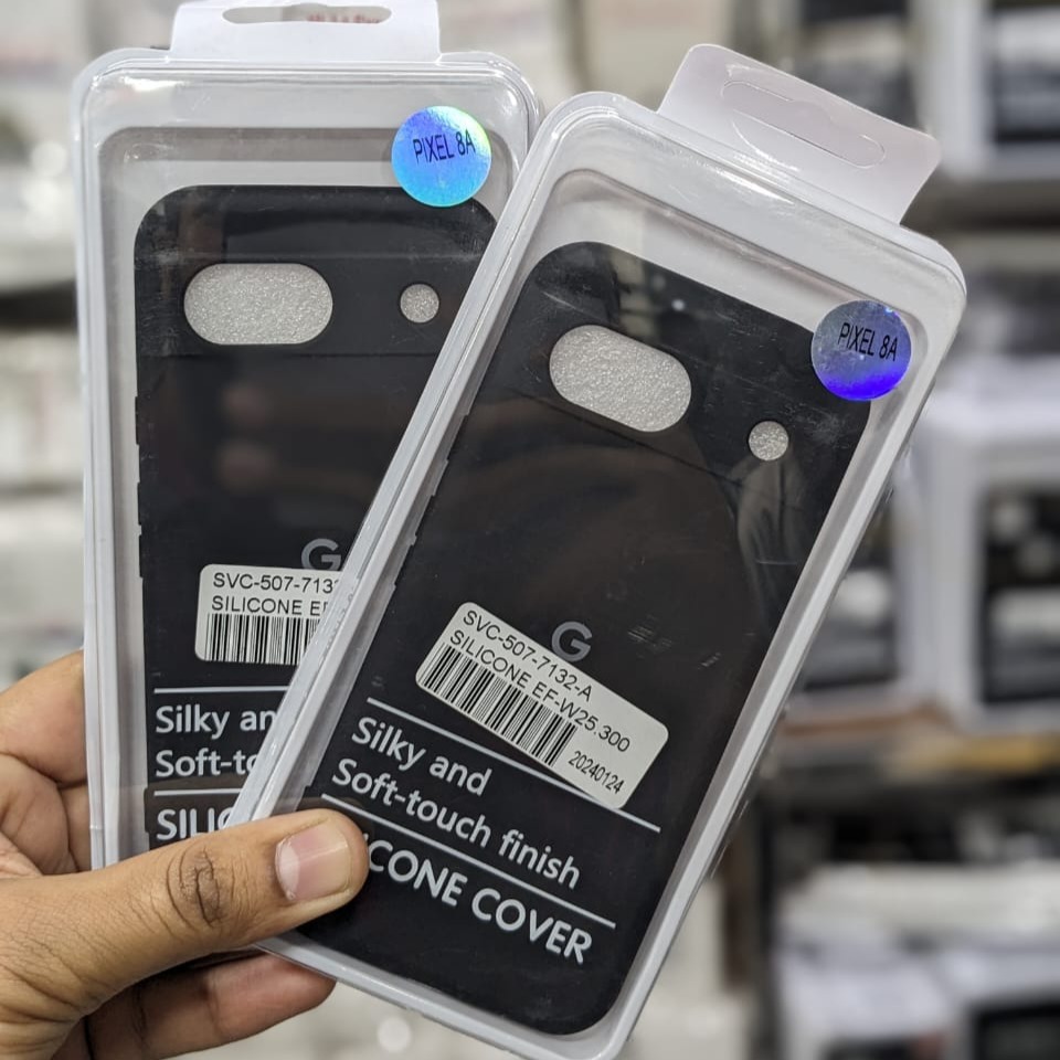 For Google Pixel 8A Back Case Premium Silicone Soft Touch Finished Silky Back Case Silicon Mobile Phone Back Cover Google pixel8a Soft Silicone Back Case Pixel8A. 