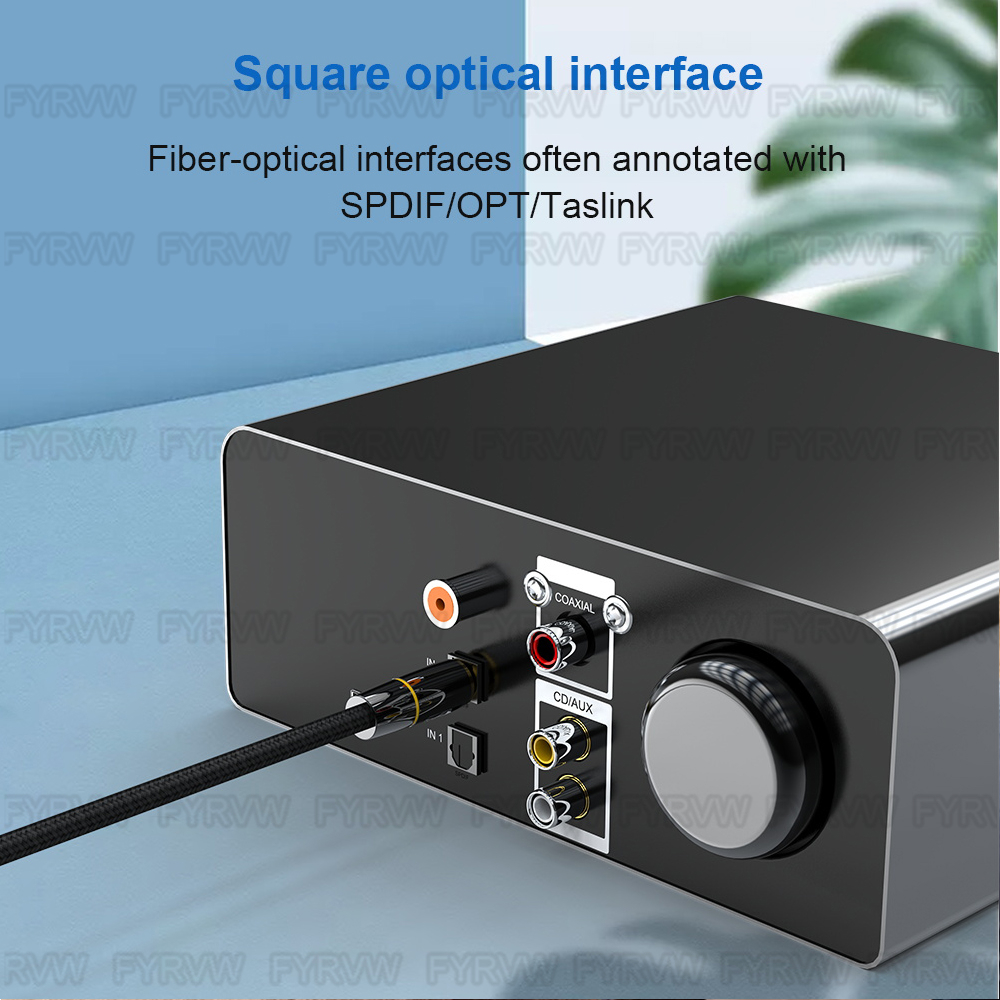 Optical Cable SPDIF Digital Audio Optical Fiber Cord for SONY Home Theater Cable Spearker Sound Bar TV Xbox Player Toslink Cable. 