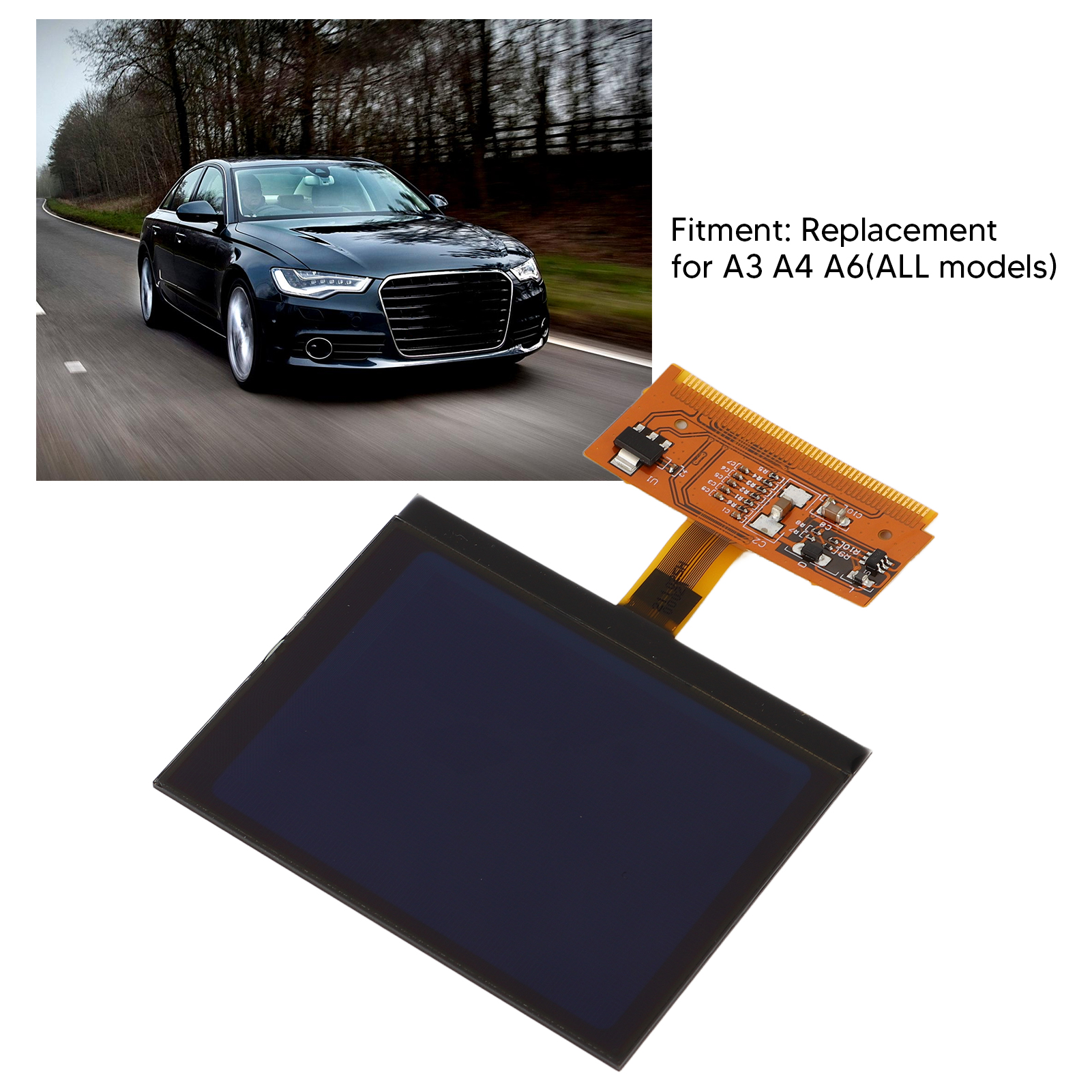 Dashboard LCD Display Car Dashboard LCD Display Instrument Gauge Cluster Screen. 