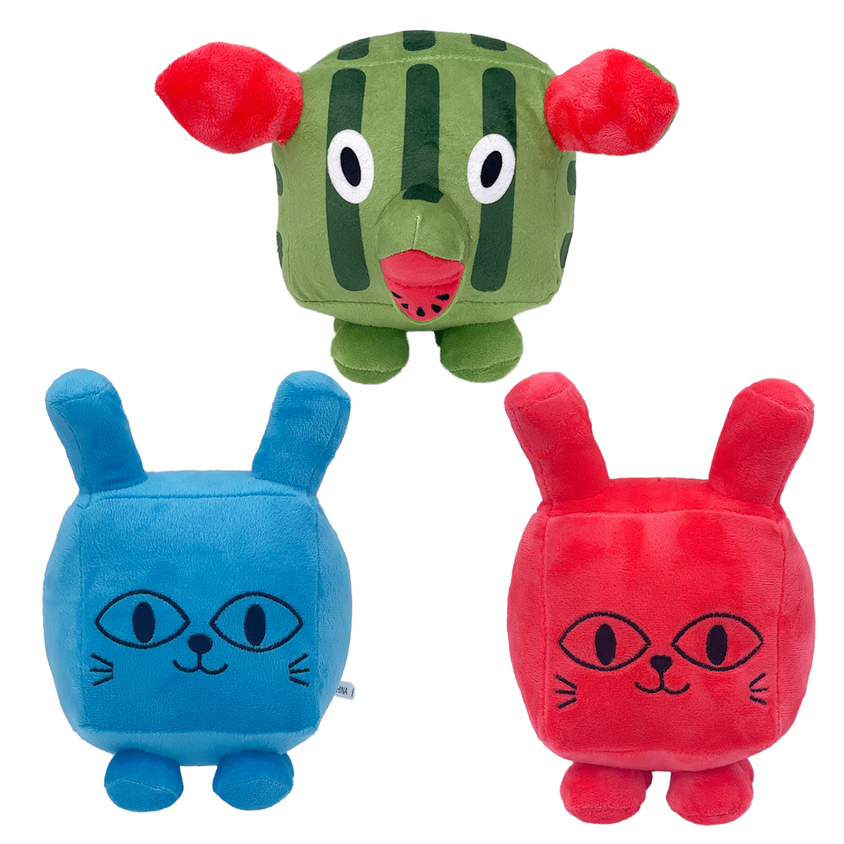 Cross-border new arrival red titanic balloon cat Pet Simulator Titanic Balloon Cat Plush. 