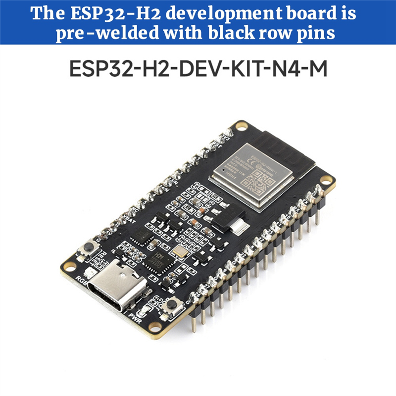 ESP32-H2 Development Board ESP32 H2 DEV KIT N4 M Module 4MB Flash Support BLE/Zigbee/Thread Wireless Communication, Easy to Use. 