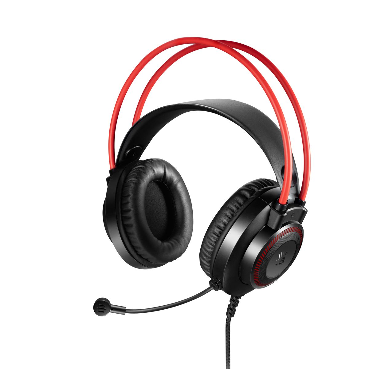 A4tech Bloody G200S Hifi Stereo Surround Sound USB Gaming Headset - Single-Directional Mic - 7-Color Circular Breathing Light - Auto-Adjusting Headband - Extremely Lightweight - Black. 