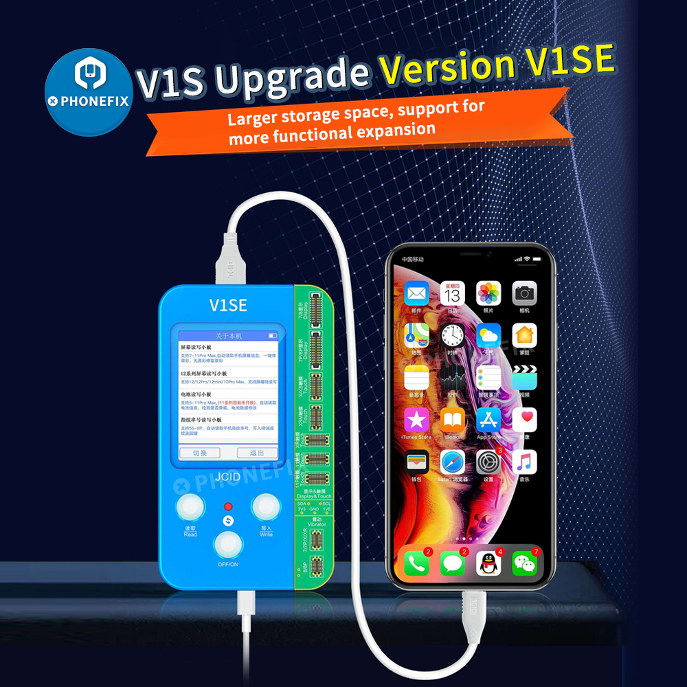 JCID JC V1SE Earpiece Flex Test Board for iPhone SE2 X Xs Max 11 12 13 Pro Max Proximity Light Sensor Earphone flood illuminator. 